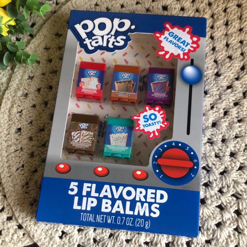 Pop Tarts Flavored Lip Balms